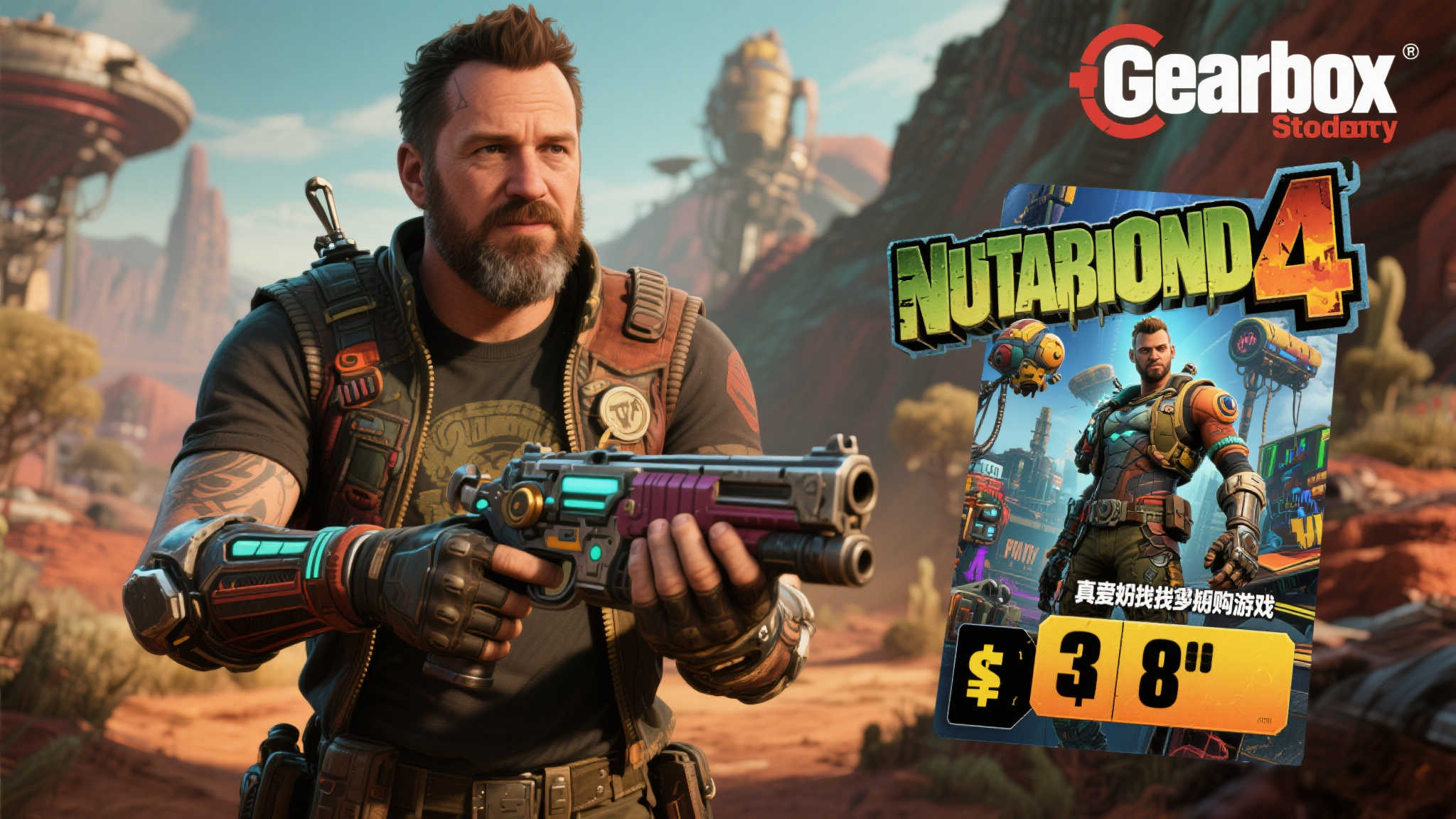 在游戏圈中，《无主之地》系列一直以其独特