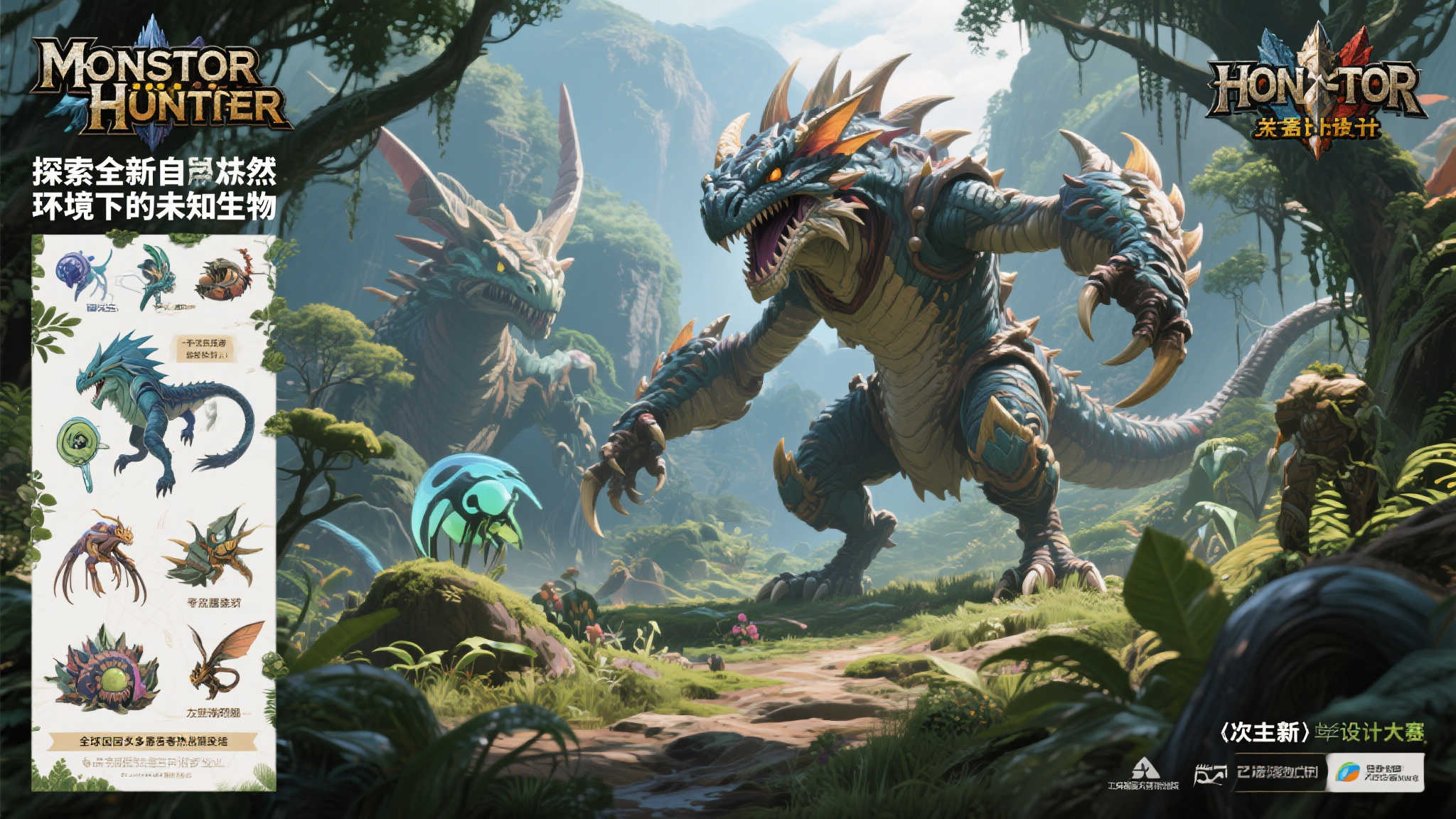 创意无限!《怪物猎人:荒野》设计赛佳作揭晓 创意无限!《怪物猎人:荒野》设计赛佳作揭晓