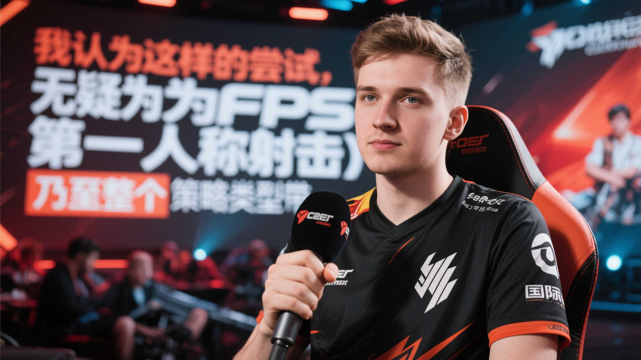 以下是一位国际知名电竞选手对此次活动发表